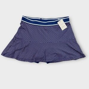 Peter Millar Skort Women's Large Purple Francoise Court Golf‎ Built-In Shorts